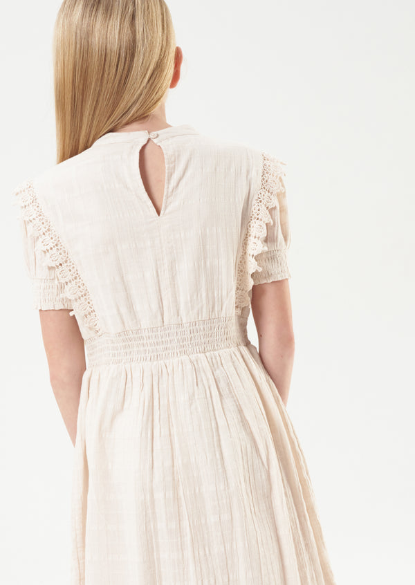 Lace Trim Dress