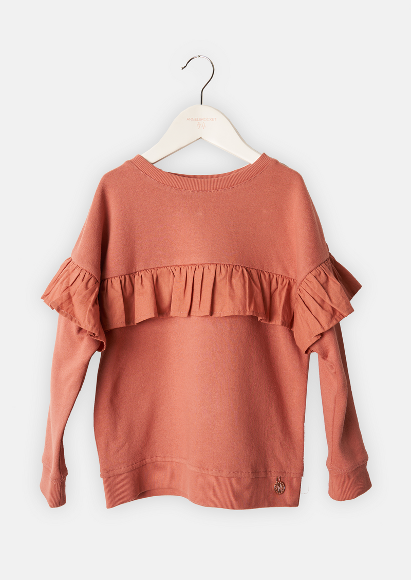 Laurel Ruffle Yolk Sweat