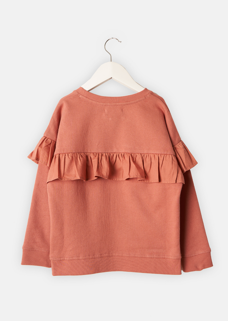Laurel Ruffle Yolk Sweat