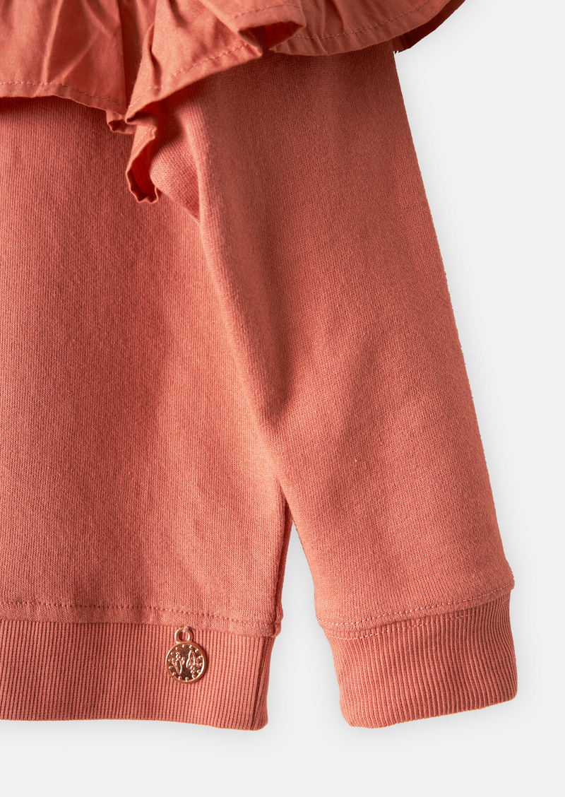 Laurel Ruffle Yolk Sweat