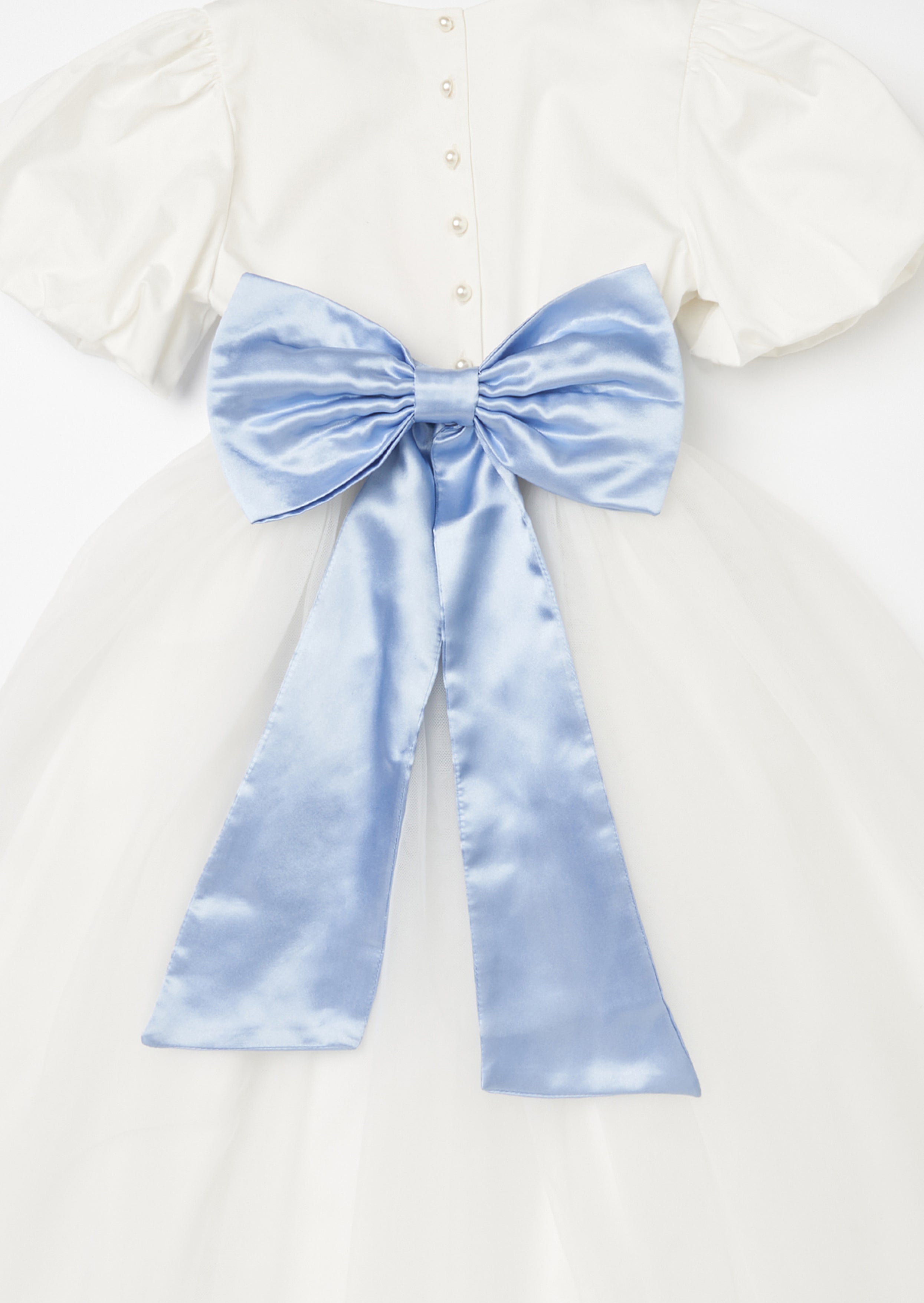 Mid Blue Bridesmaid Sash