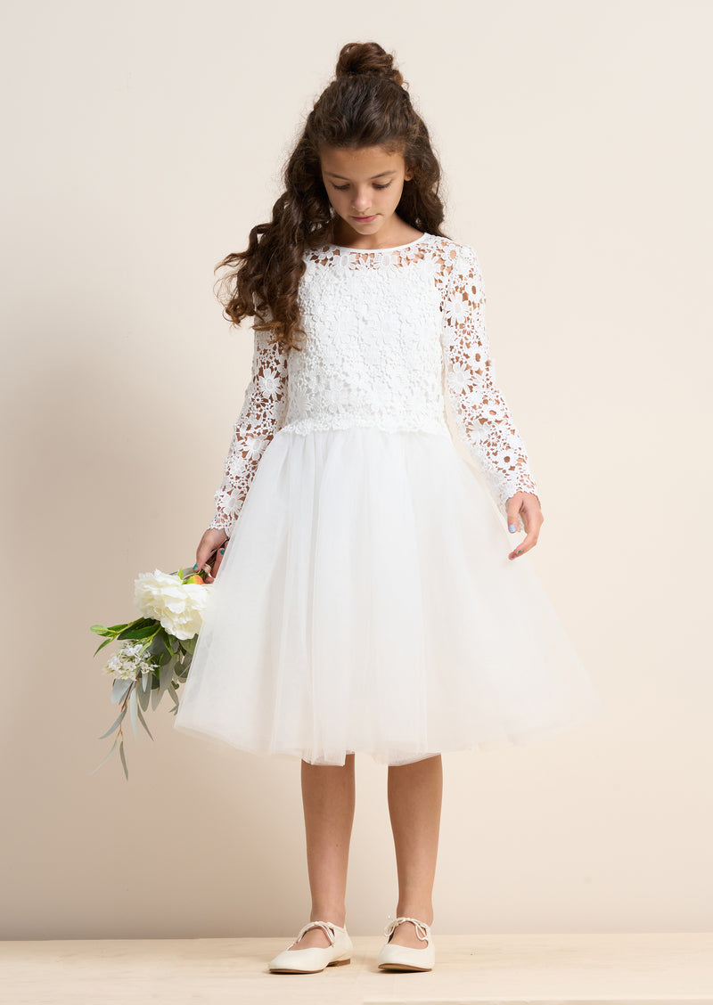Odette Ballerina 2 Pc Lace Dress