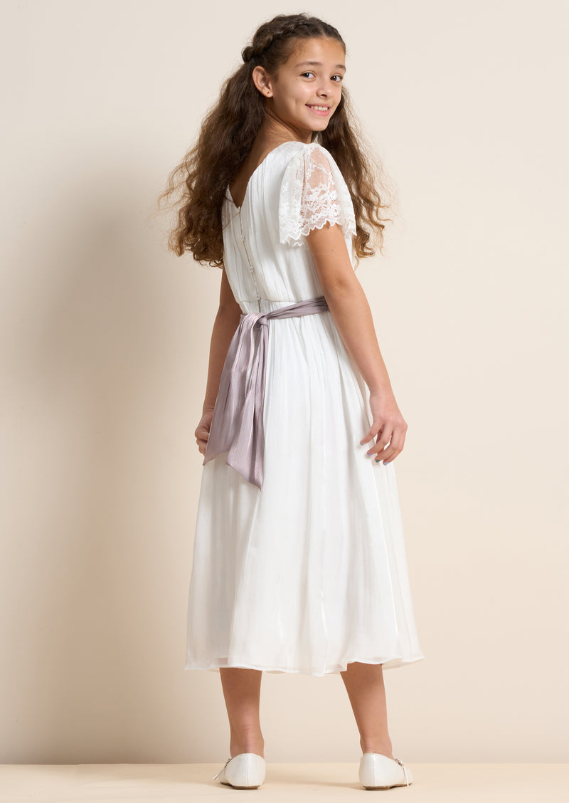 Aria Lace Sleeve Maxi Dress