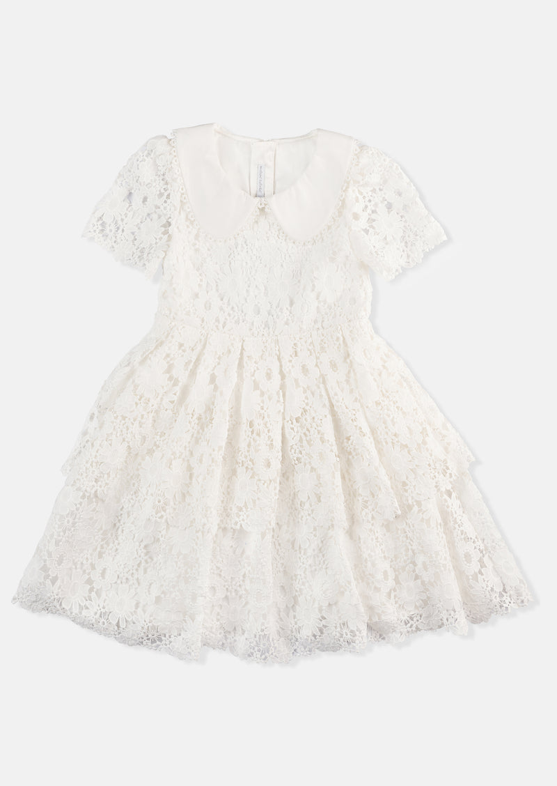 Mavea Lace Tiered Dress