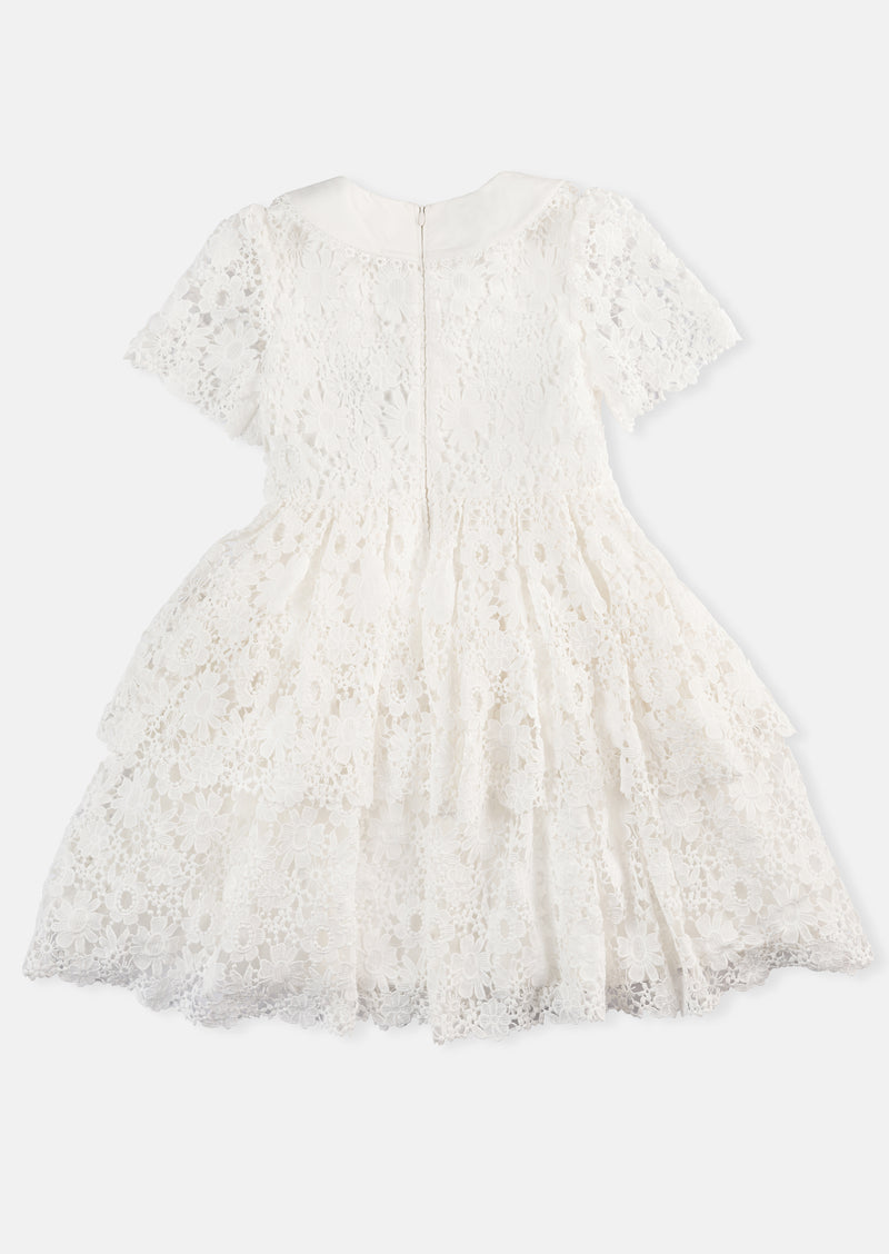Mavea Lace Tiered Dress