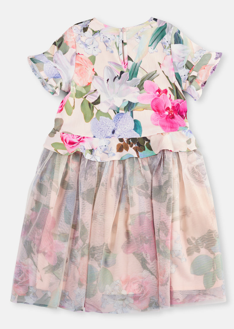 Azalea Floral Ballerina Dress