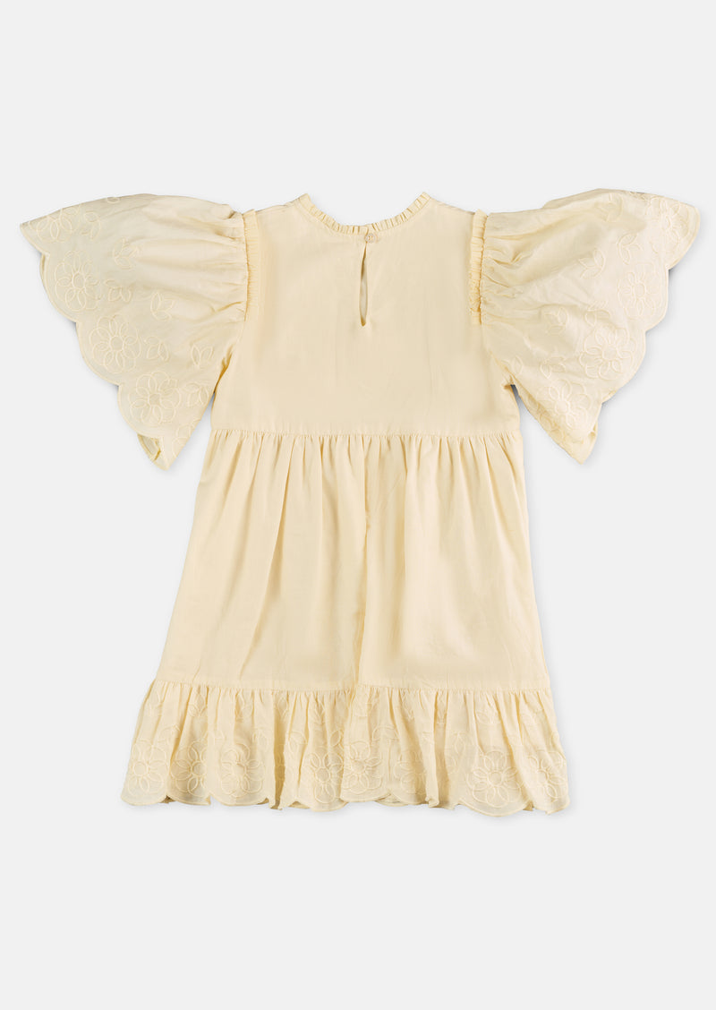 Iris Broderie Swing Dress