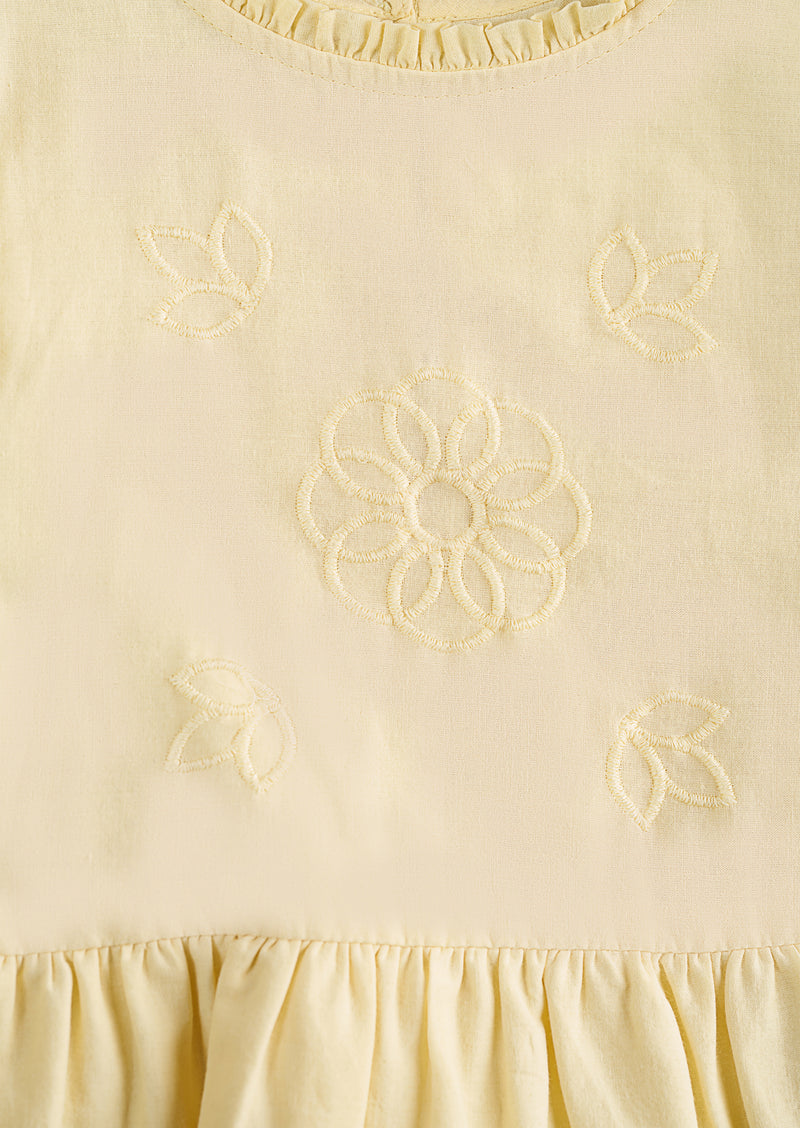Iris Broderie Swing Dress