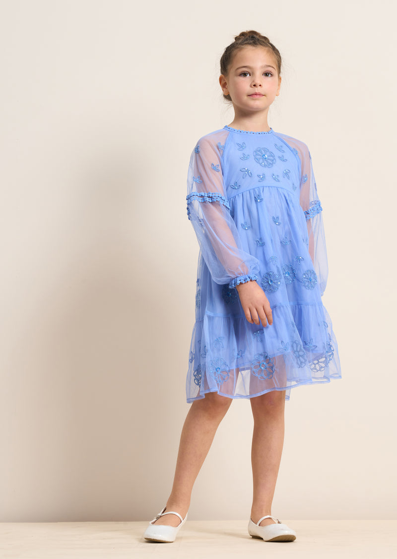 Bo Embroidered Boho Dress