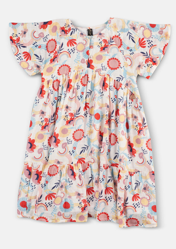Audrey Printed Dress