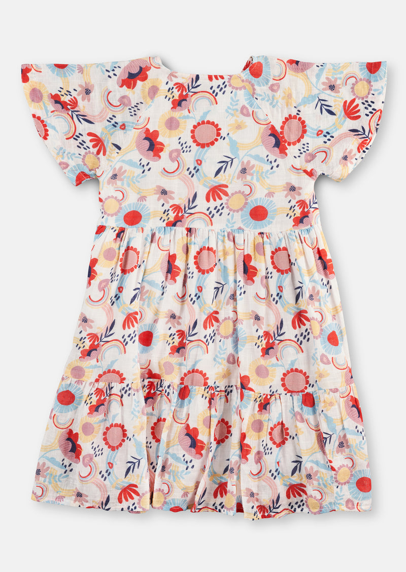 Audrey Printed Dress