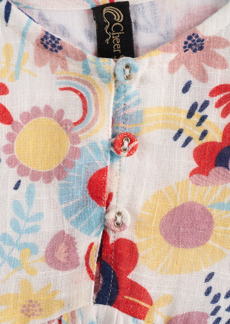 Audrey Printed Dress