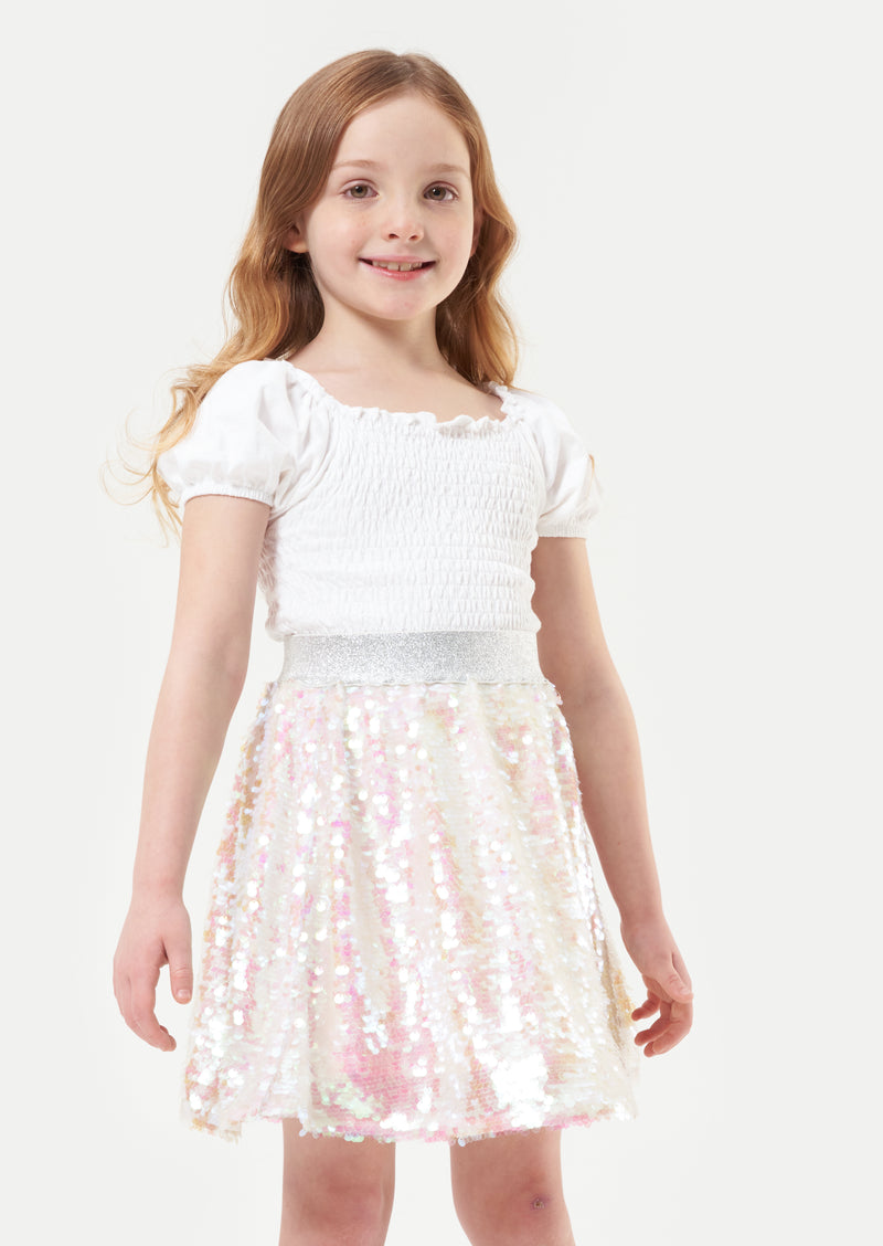 Charlie Shirred Jersey Top