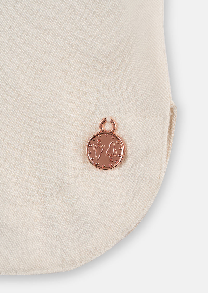 Margaux Cape Collar Woven Top