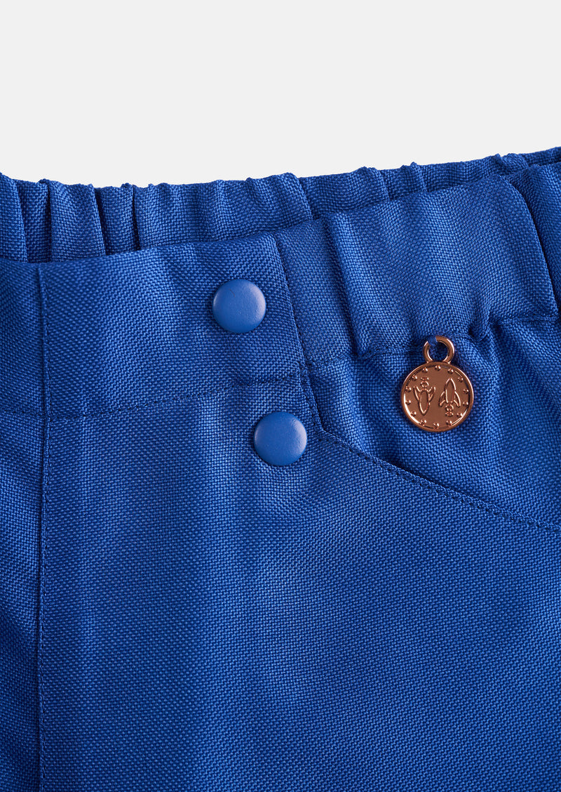 Zoe Scalloped Hem Shorts