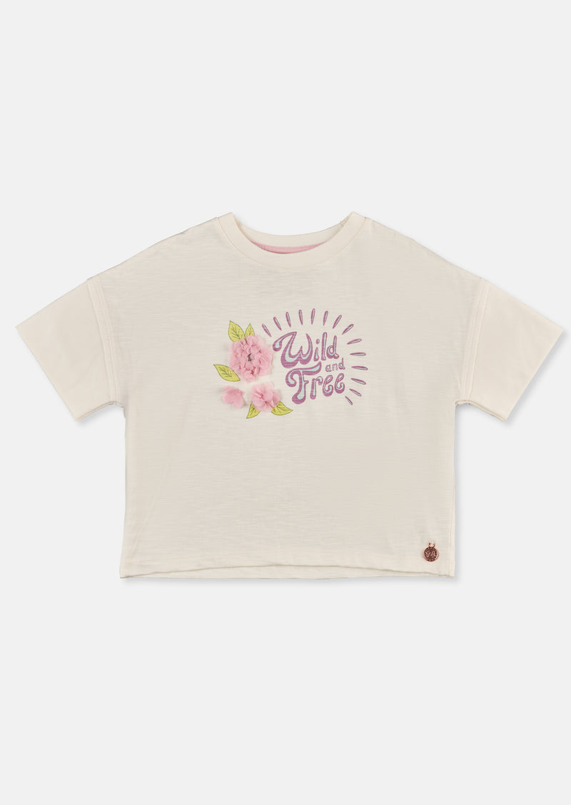 Tilly Embellished Wild & Free Tee