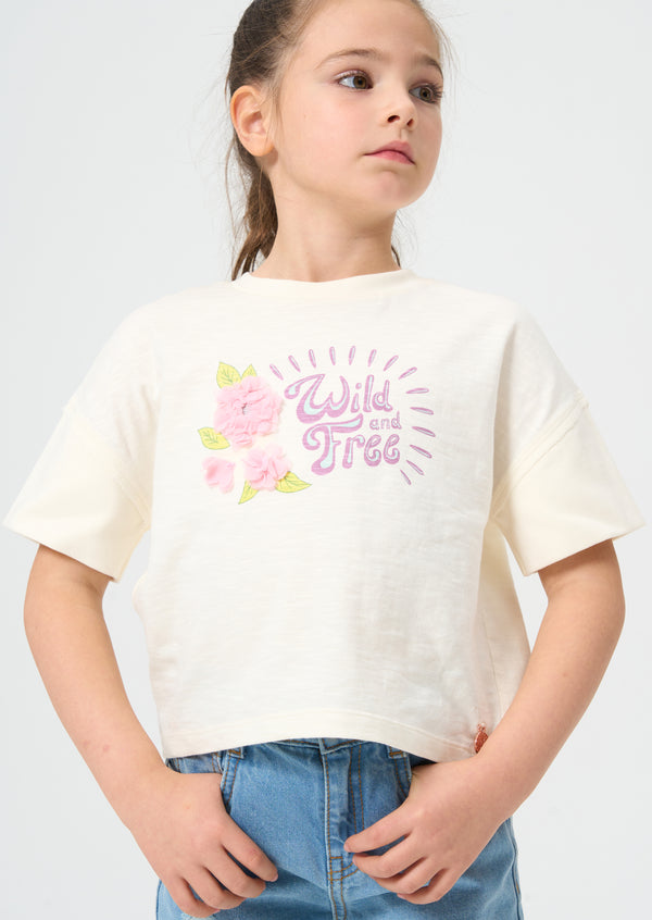 Tilly Embellished Wild & Free Tee