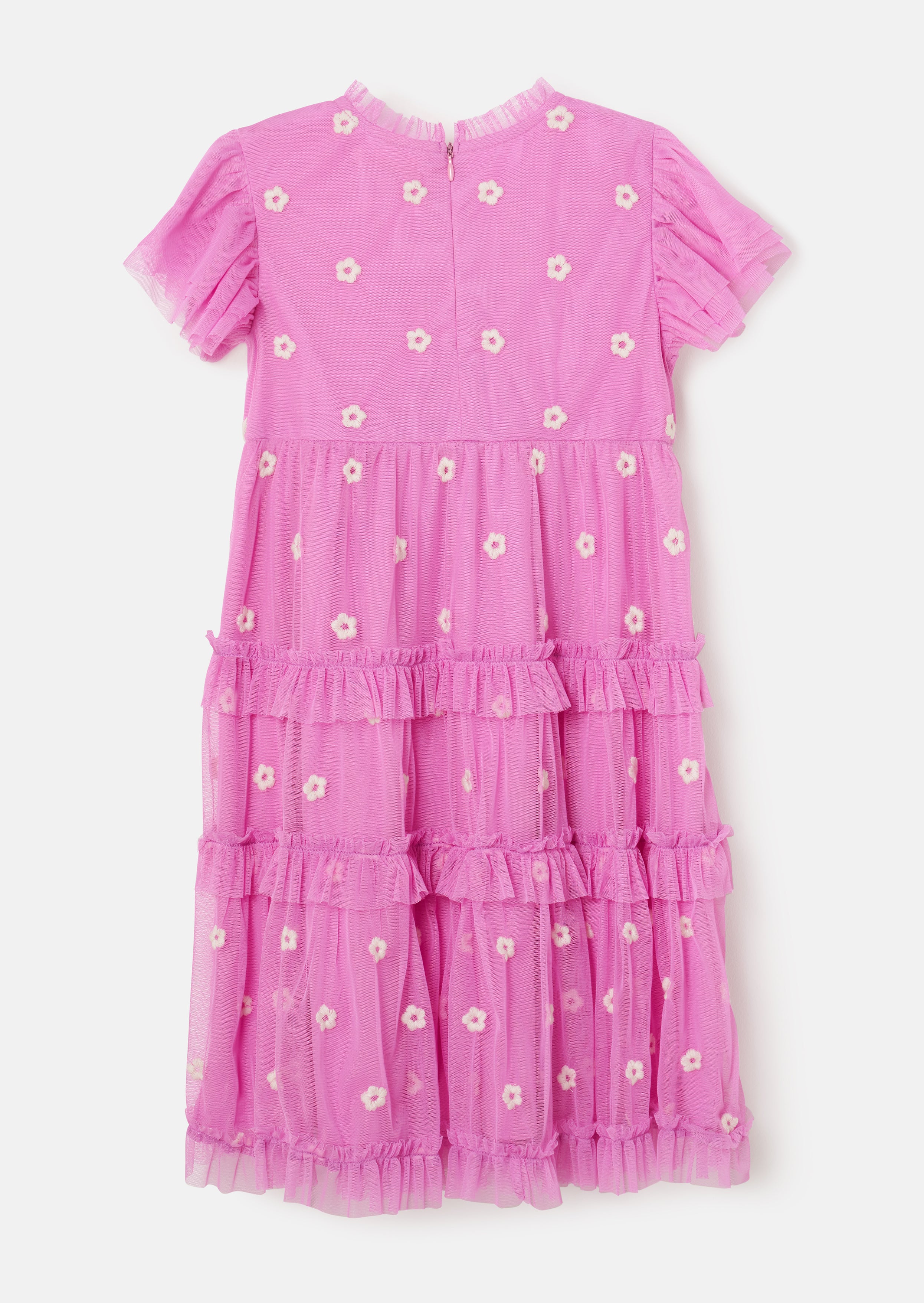 Robe en maille brodée Luisa