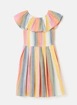 Elsie Rainbow Stripe Sundress