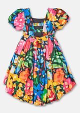 Evita Over Sized Printed  Dress