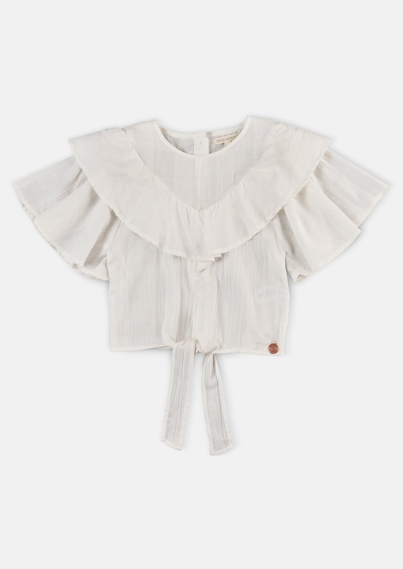 Maya Textured Woven Top
