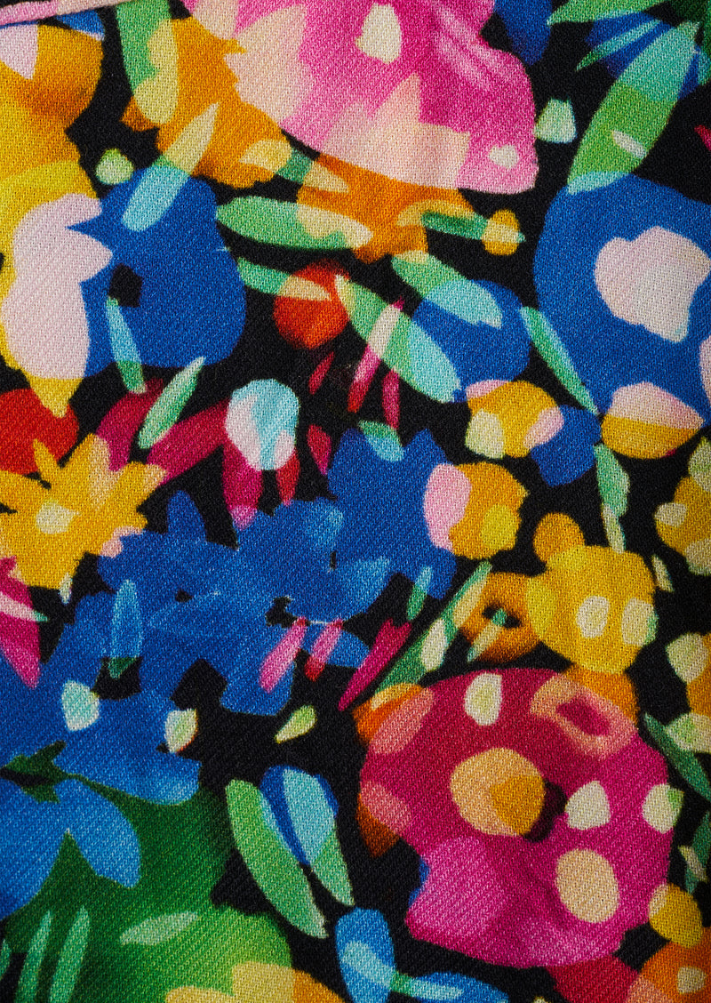 Evita Woven Print Top