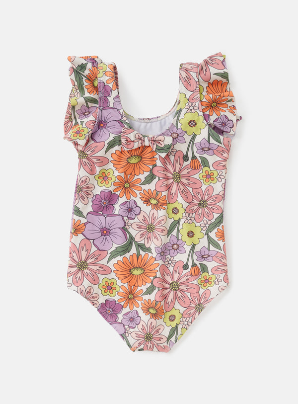 Sylvie Frill Shoulder Swimsuit