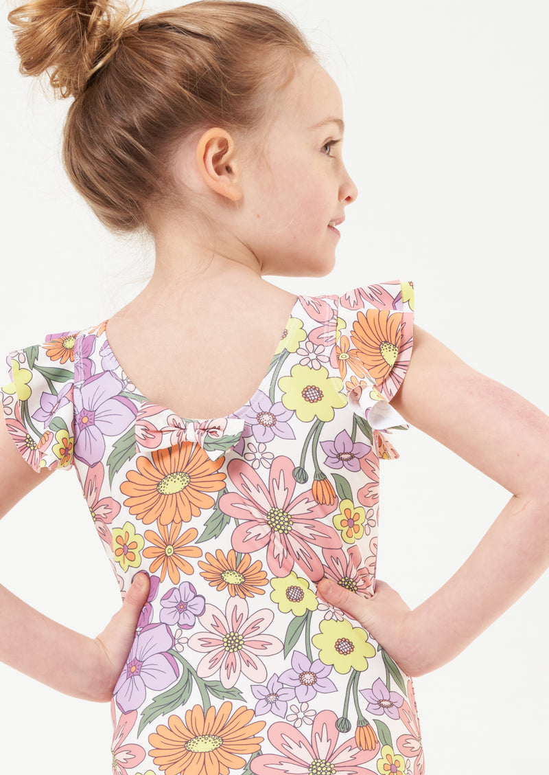 Sylvie Frill Shoulder Swimsuit