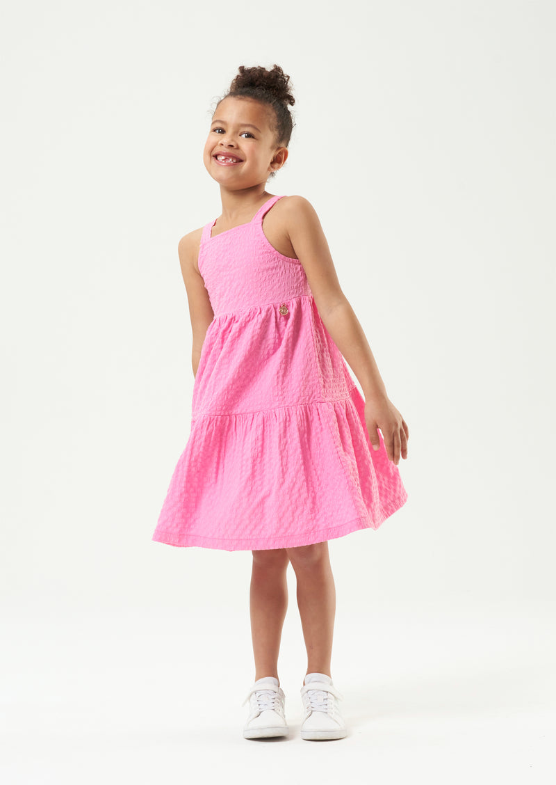 Tia Pink Crinkle Sundress