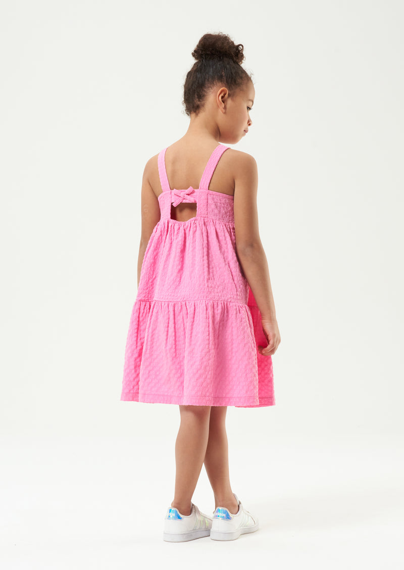 Tia Pink Crinkle Sundress