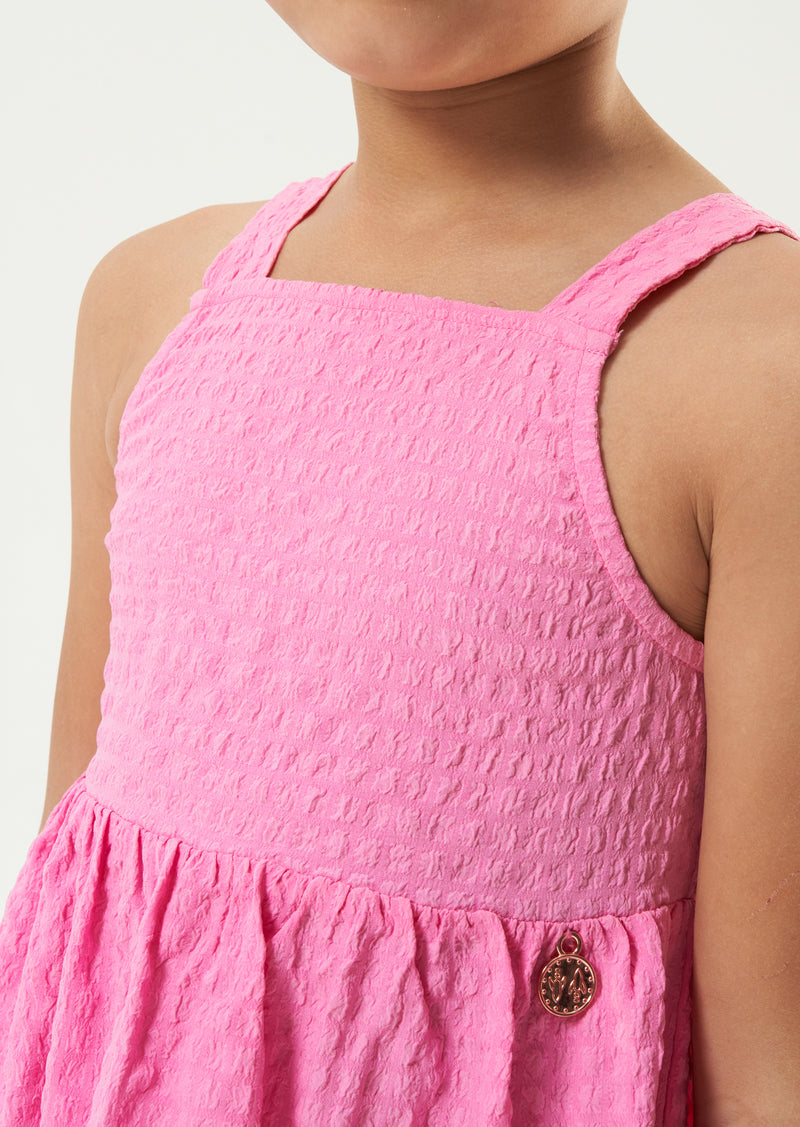 Tia Pink Crinkle Sundress