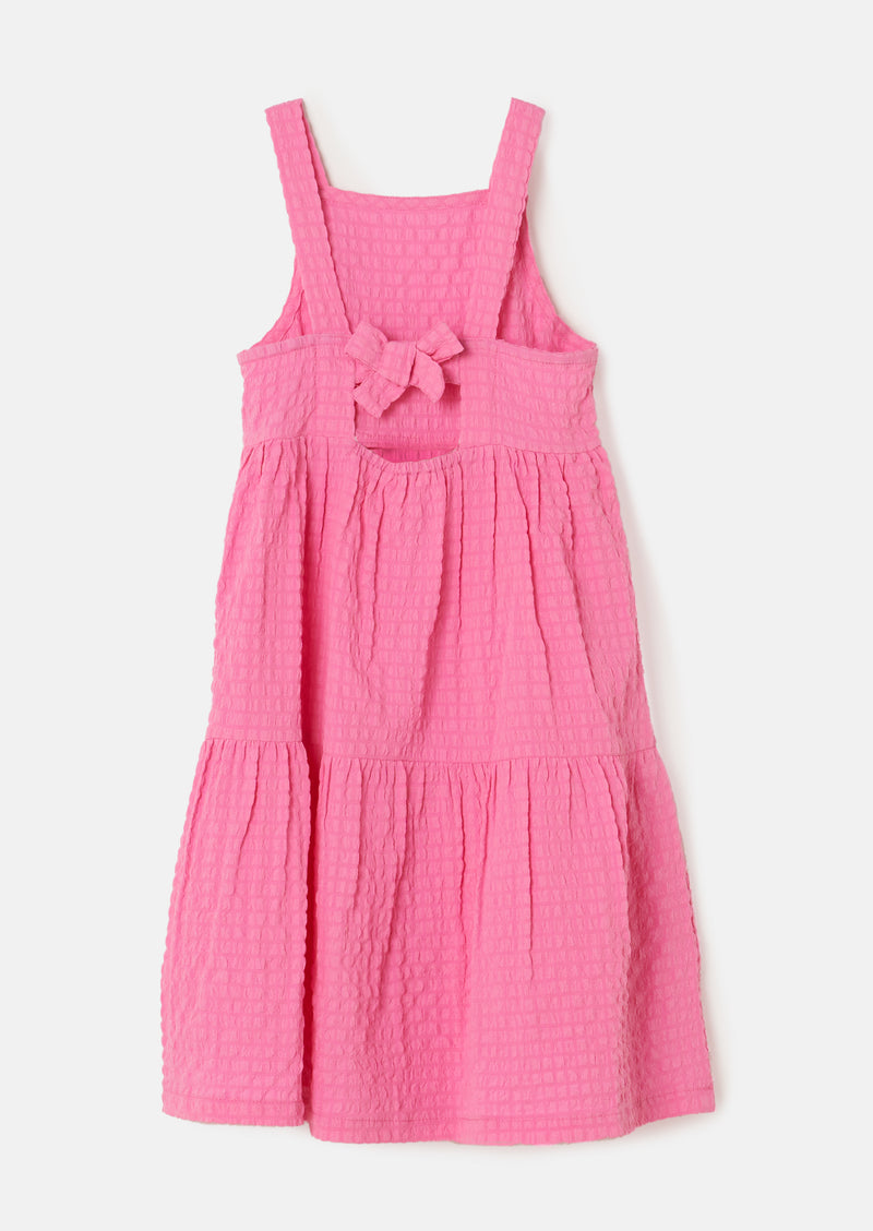Tia Pink Crinkle Sundress