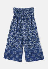Thea Blue Batik Trousers
