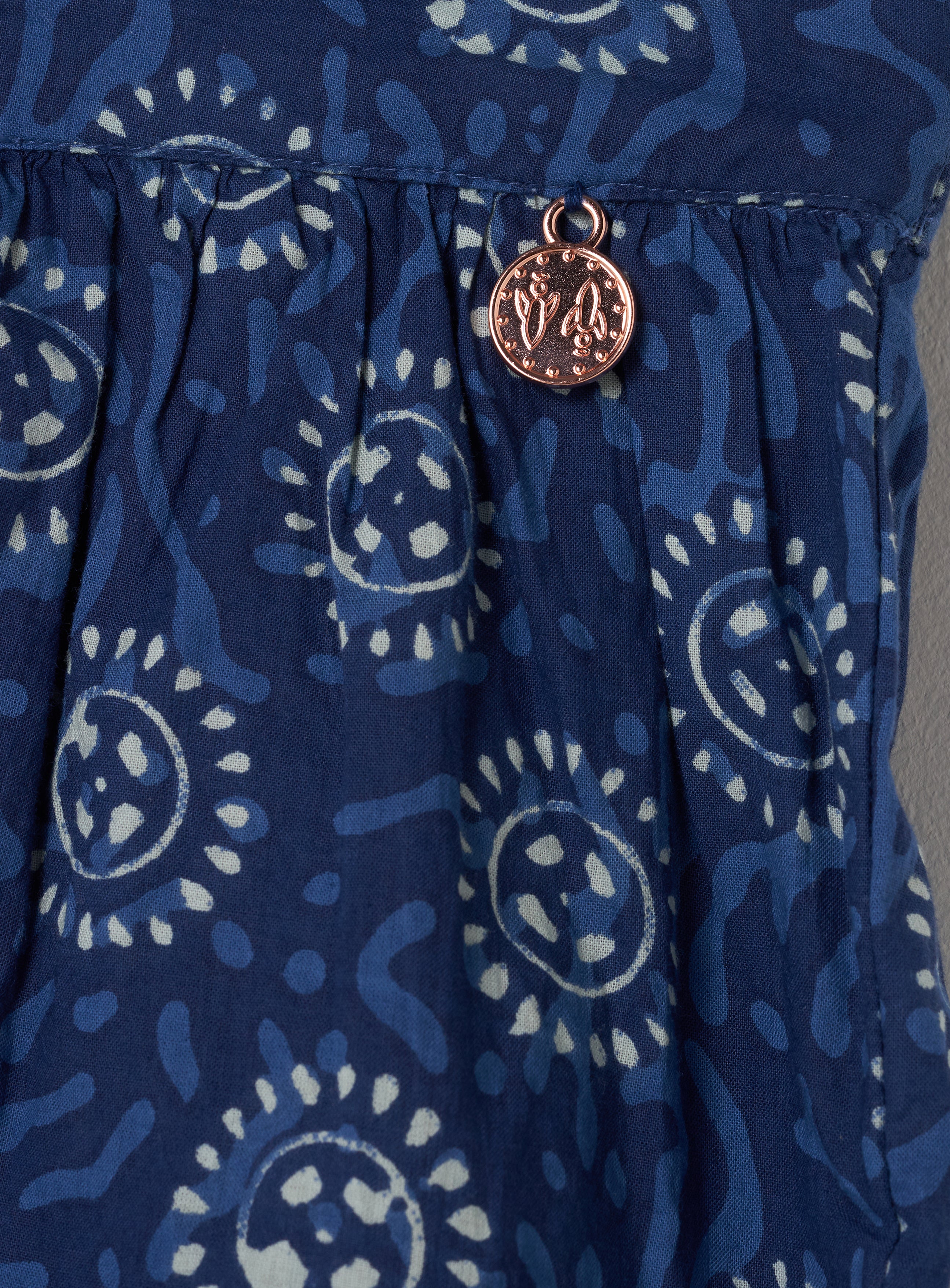 Thea Blau Batik Kurz