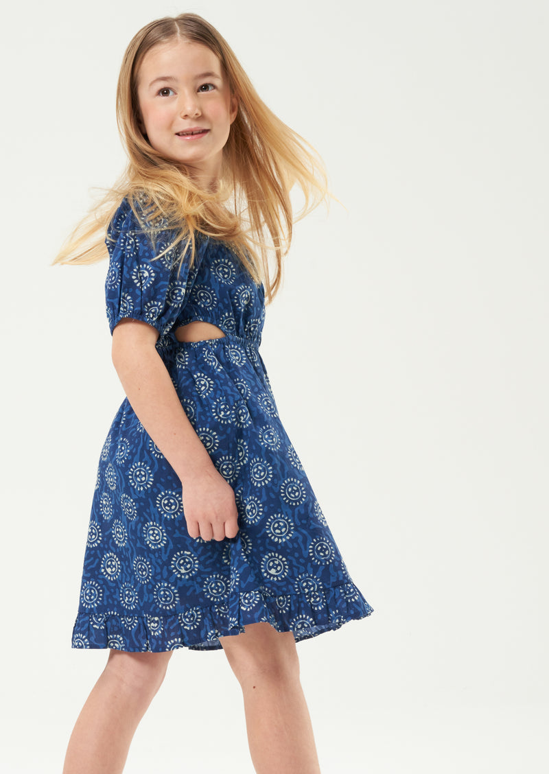 Thea Batik Blue Dress