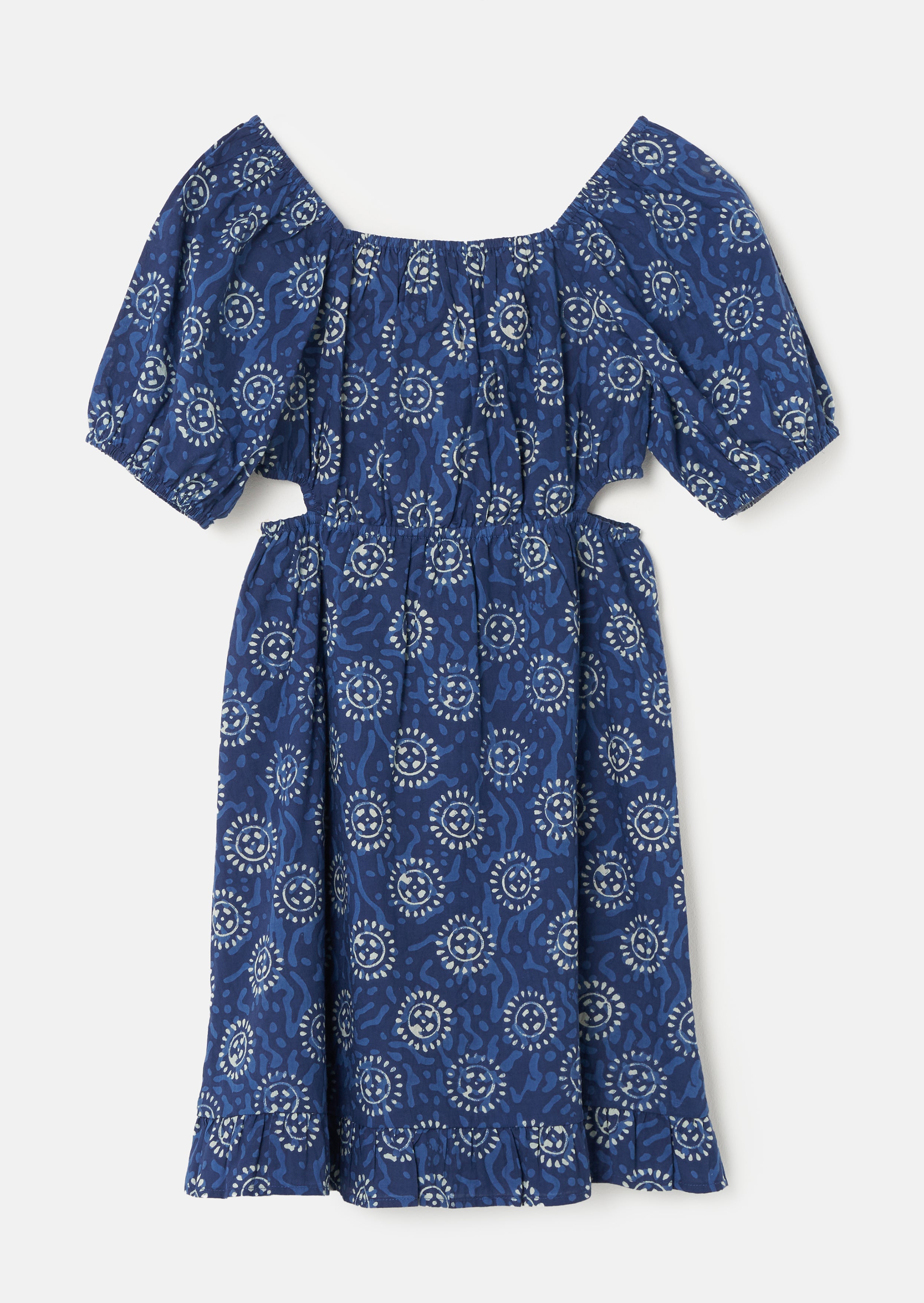 Thea Batik Blue Dress