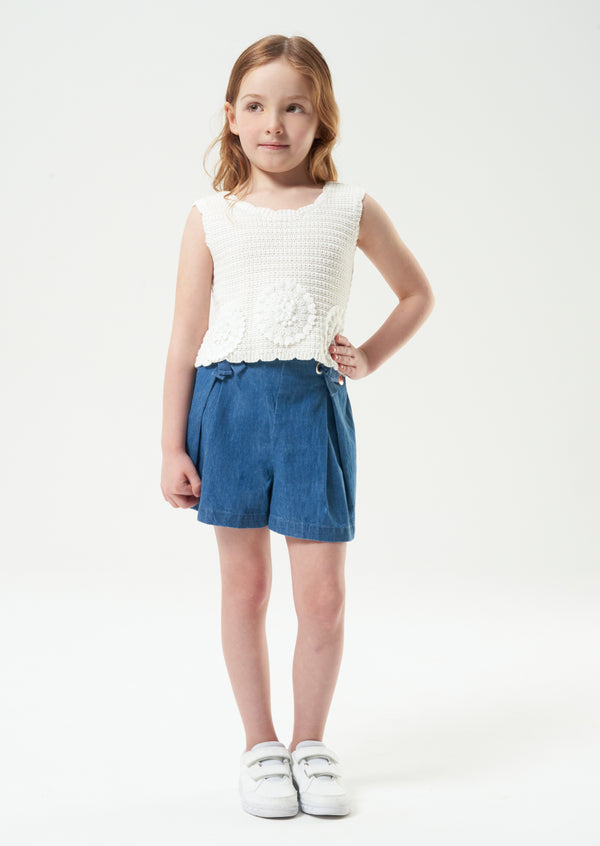 Jo Jo Bow Denim Shorts