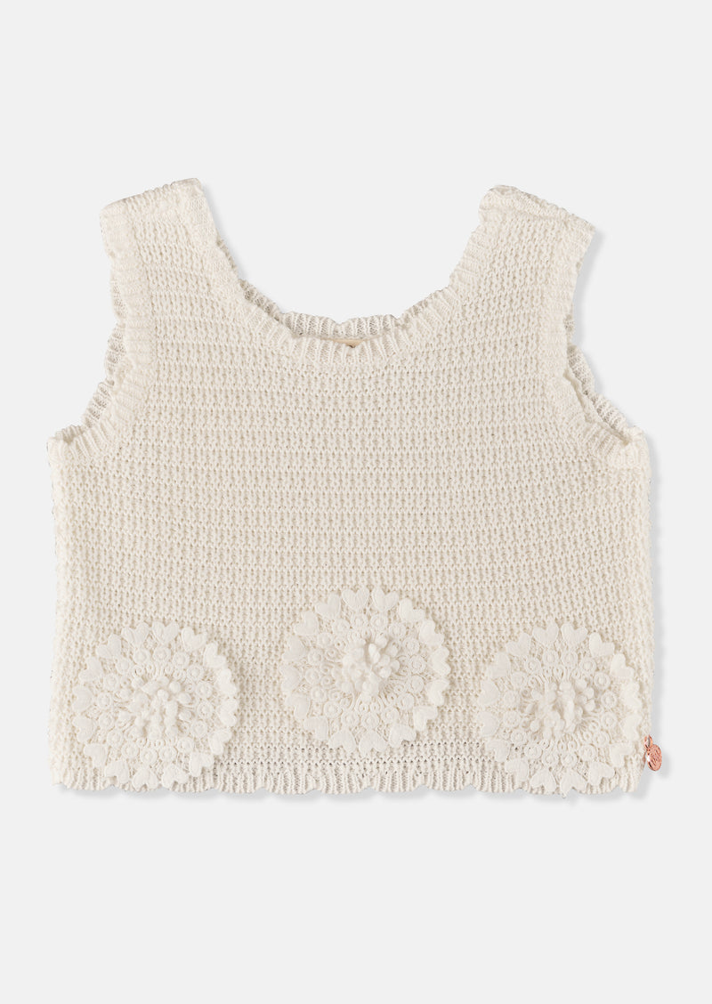 Dahlia Crochet Vest Top