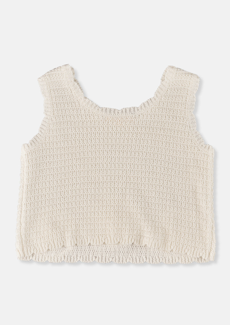 Dahlia Crochet Vest Top