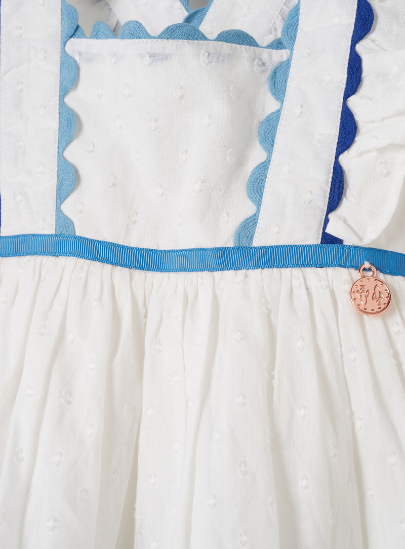 Rik Rak White Sundress