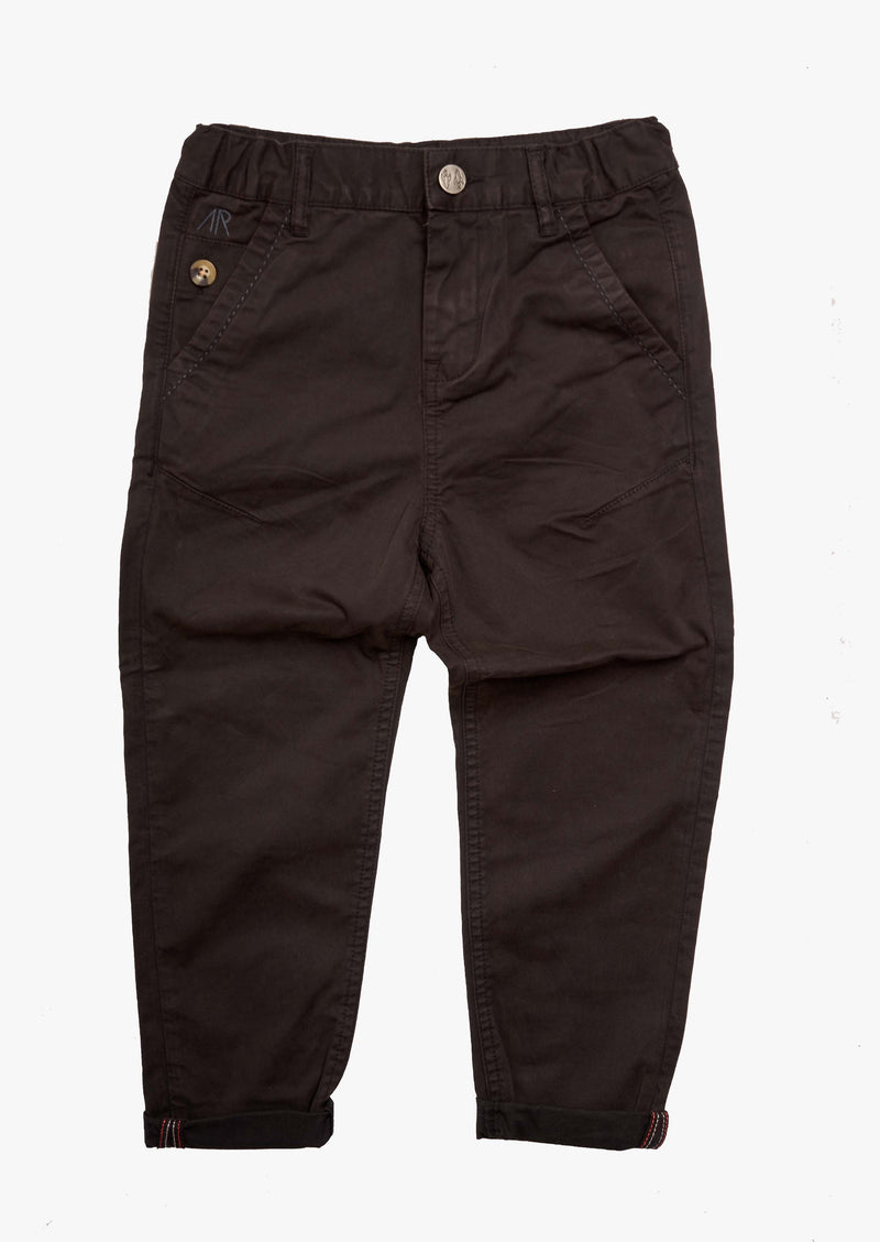 Oscar Smart Black Chino Trouser
