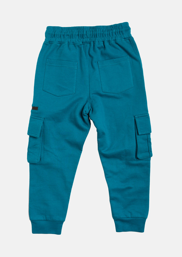 Frank Sporty Blue Branded Jogger