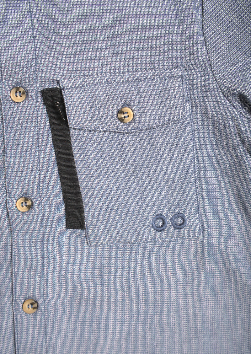 Kayden Branded Denim Overshirt