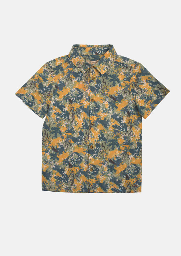Archie Leaf Print Shirt