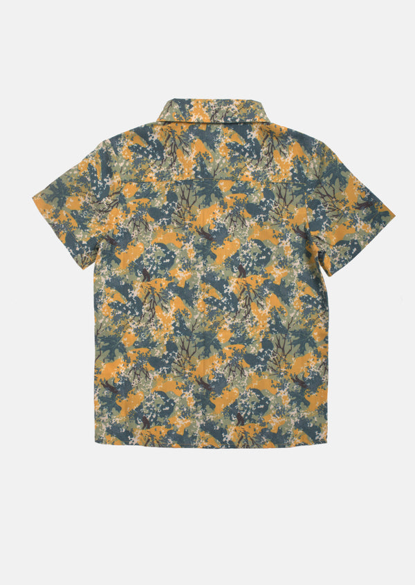 Archie Leaf Print Shirt