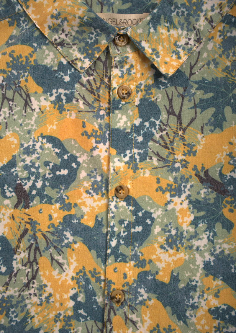Archie Leaf Print Shirt