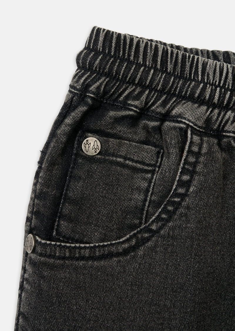 Maxwell Jersey Denim Cargo Jogger