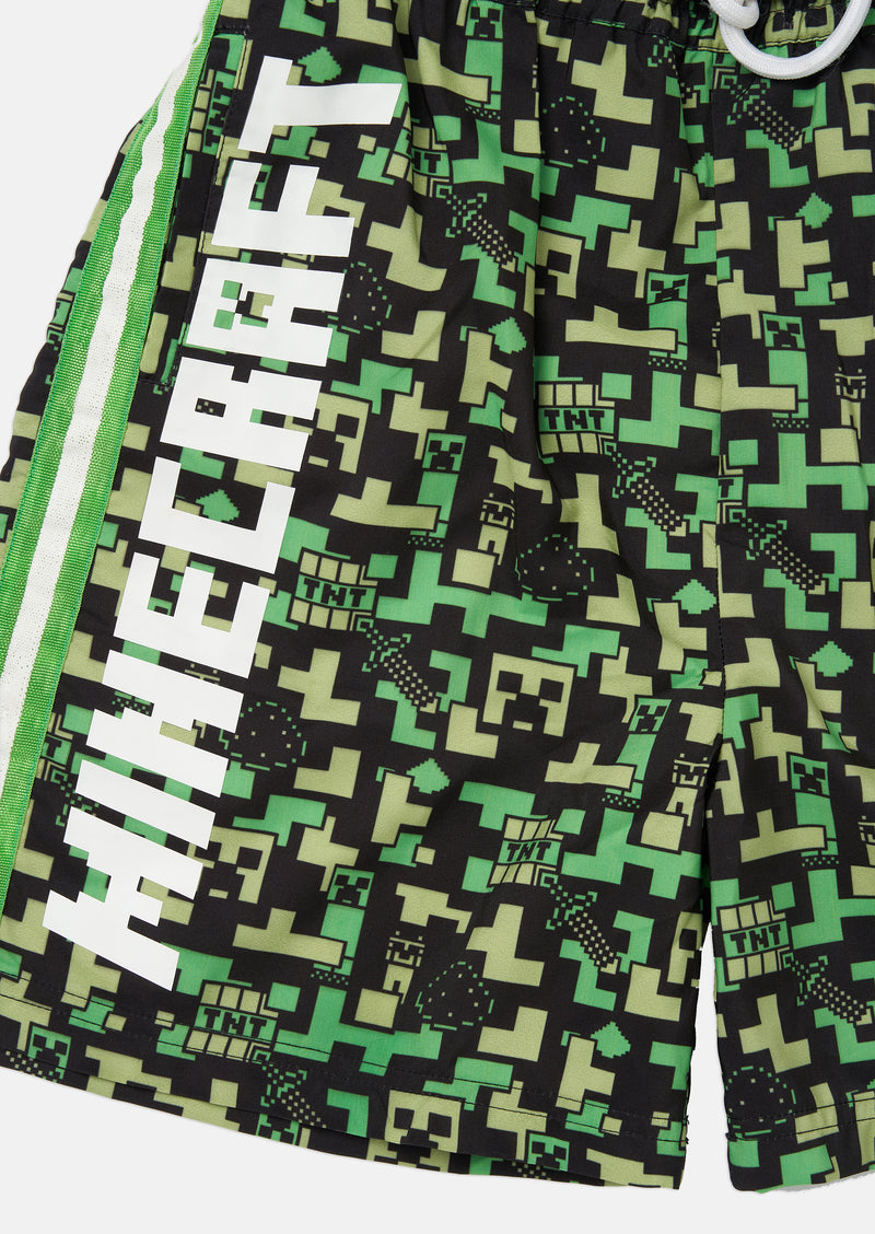 Minecraft Swim Shorts | Angel & Rocket