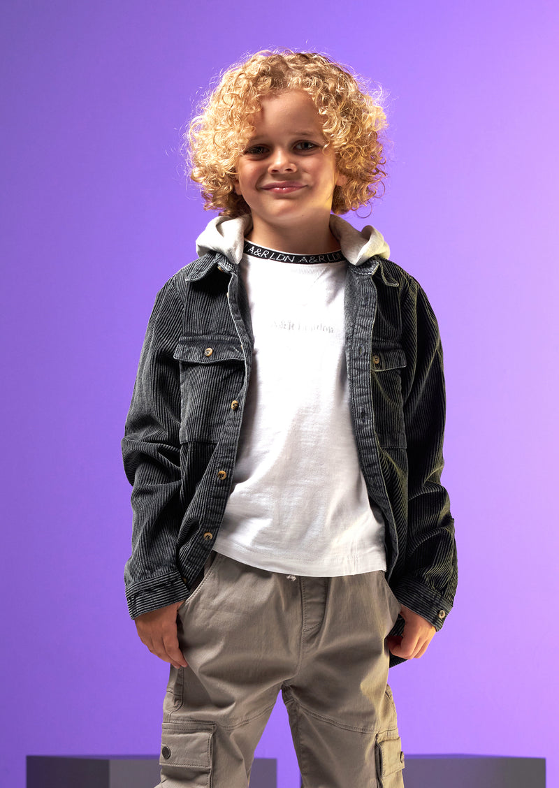 Foxx Chunky cord overshirt