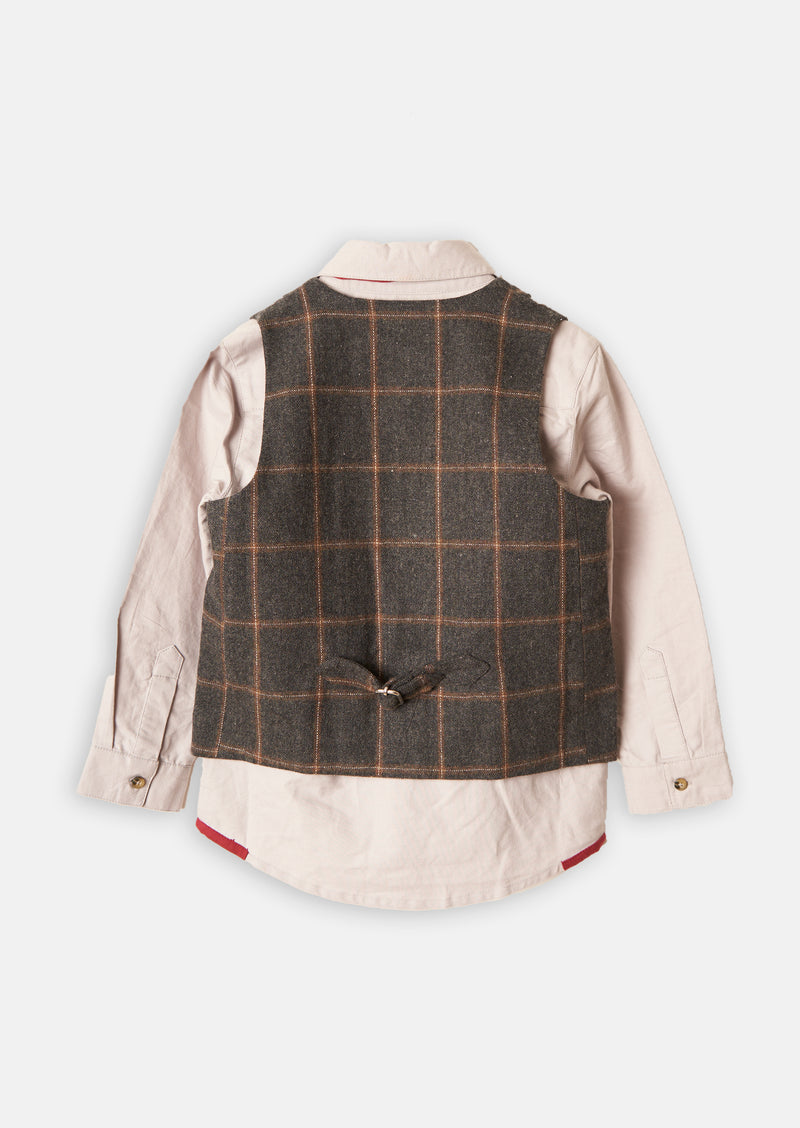 Apollo 3 Pc check Waistcoat set